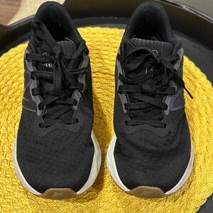 New Balance Black and White Athletic Shoes